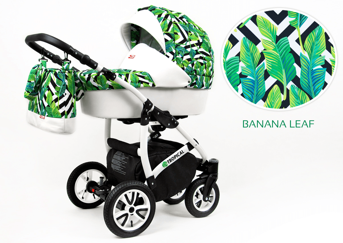 Banana Leaf Pram 3in1 Travel System Isofix Base for Newborn