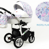 Pastel Flamingo Pram 3in1 Travel System Isofix Base for Newborn