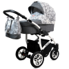 Baby Pram Travel System Pushchair with Car Seat in Pattern