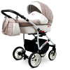Baby Pram 3 in 1 Travel System Pushchair with Car Seat in Pattern