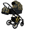 Baby Pram 3 in 1 Travel System Pushchair with Car Seat in Pattern