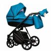 Baby Pram 4 in 1 Travel System Pushchair with Car Seat in Blue