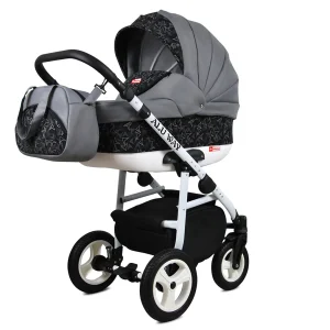 Az Steel Arrow Pram Pushchair 3 in 1 – BabyLux Alu Way Travel System with Car Seat alternatív nézete