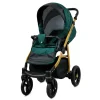 Bottle Green Pram Pushchair 3 in 1 – BabyLux Axel Travel System with Car Seat