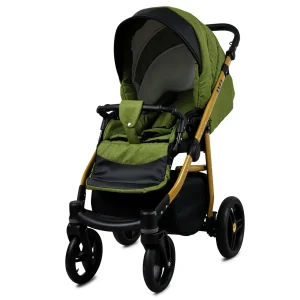 Olive Pram Pushchair 3 in 1 – BabyLux Axel Travel System with Car Seat