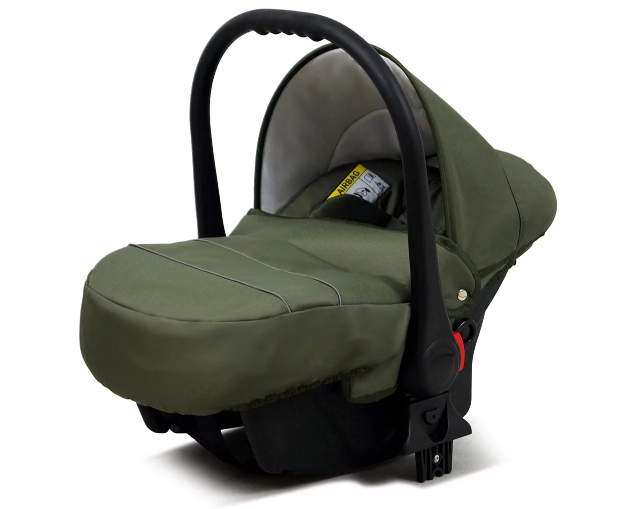 Roses With Tulips Pram Pushchair 3 in 1 – BabyLux Margaret Gold Travel System with Car Seat – Bild 4