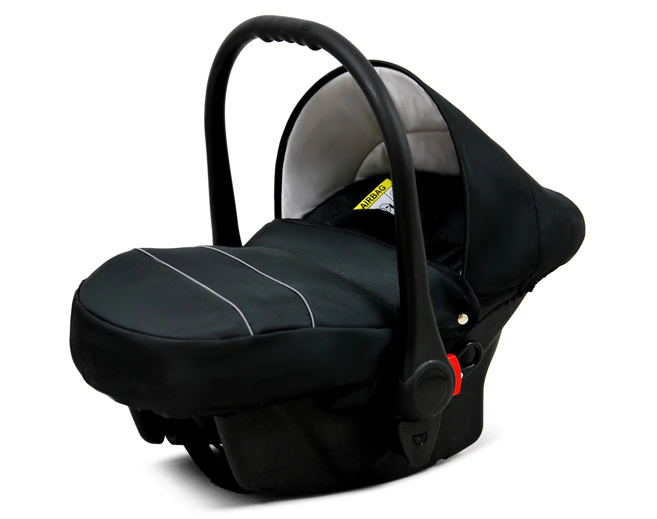 White Dots Pram Pushchair 3 in 1 – BabyLux Margaret White Travel System with Car Seat - Obrázek 4