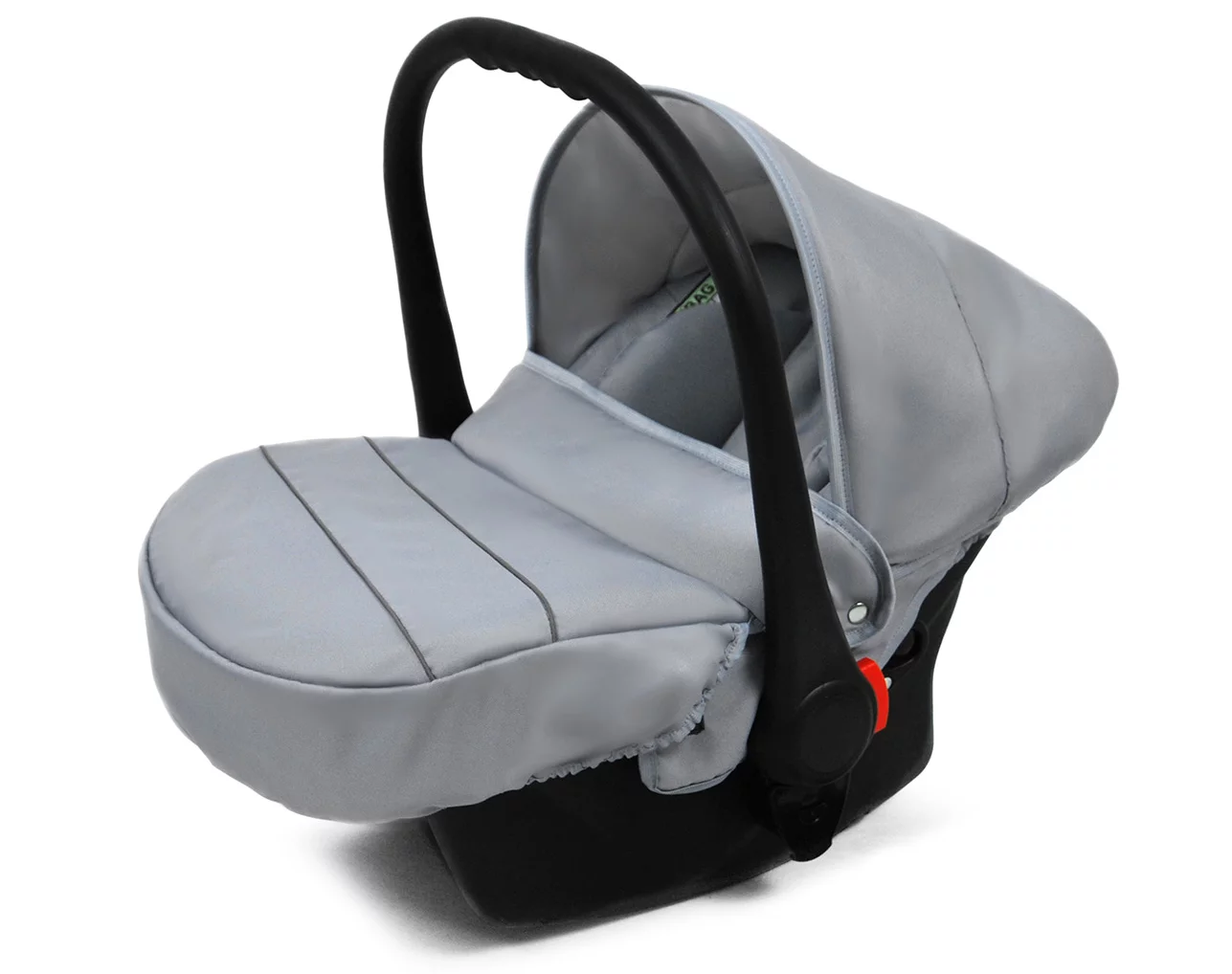 Peony And Rose Pram Pushchair 3 in 1 – BabyLux Aspero Travel System with Car Seat – Bild 4