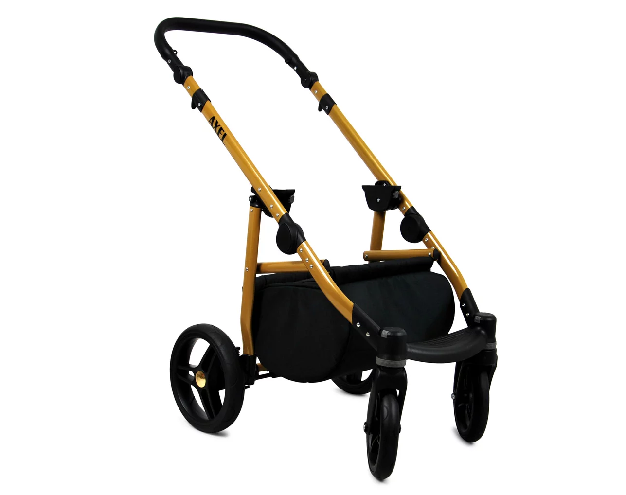 Red Pram Pushchair 3 in 1 – BabyLux Axel Travel System with Car Seat – Bild 4