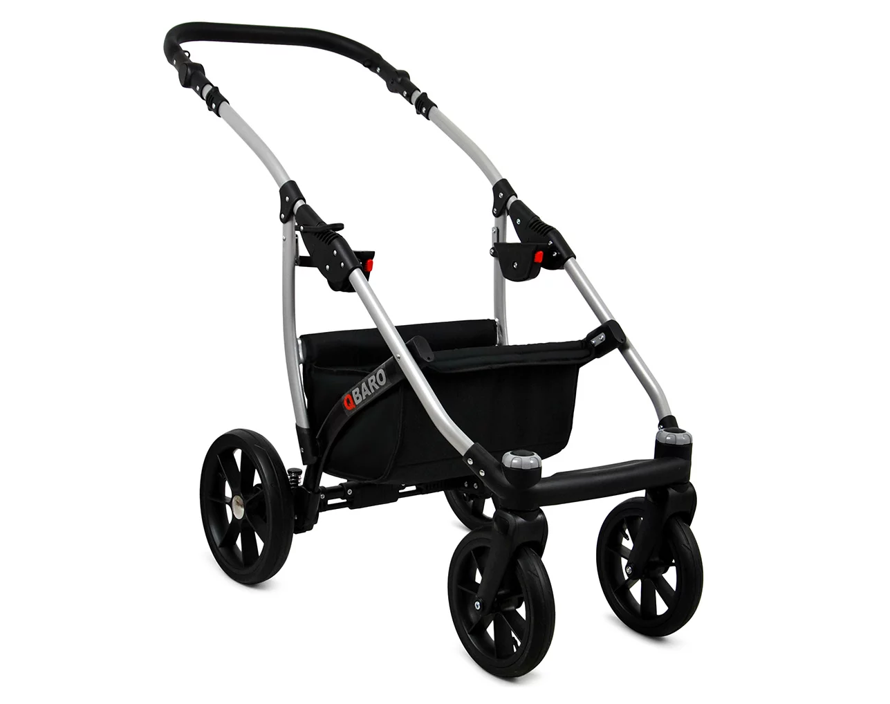 Beige Pram Pushchair 3 in 1 – BabyLux Qbaro Travel System with Car Seat - Image 5