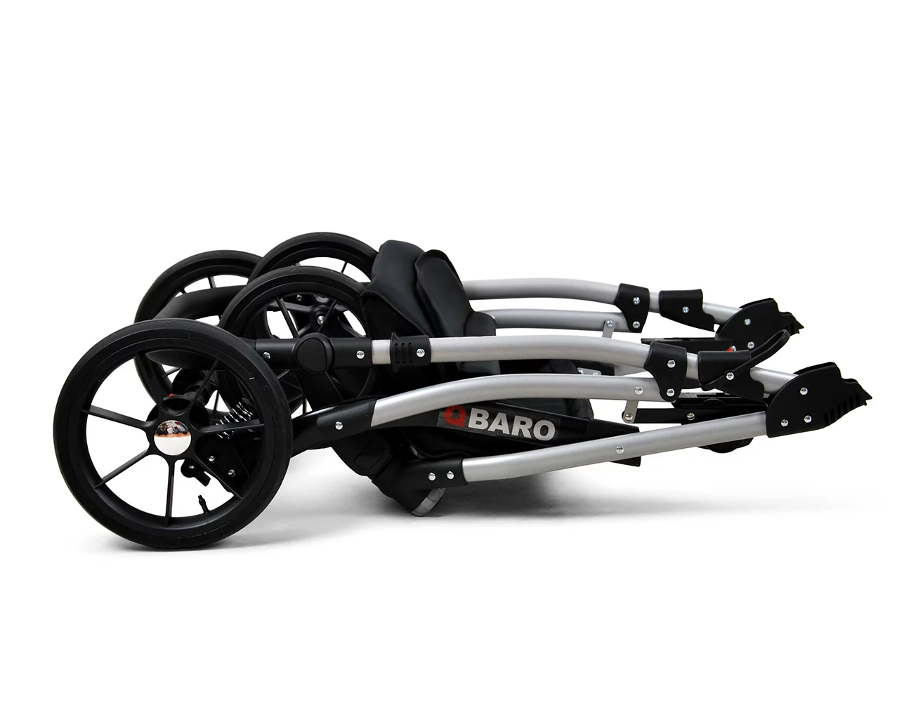 Beige Pram Pushchair 3 in 1 – BabyLux Qbaro Travel System with Car Seat - Image 6