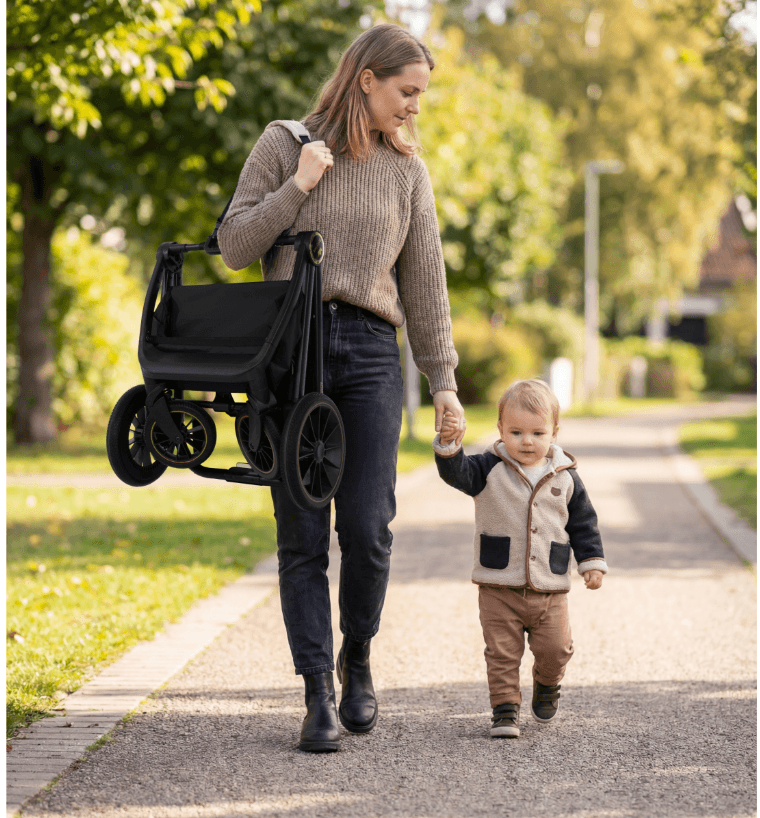 Olive 4 in 1 Pushchair – BabyLux Castor Travel System – Bild 2