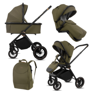 Olive 4 in 1 Pushchair – BabyLux Castor Travel System