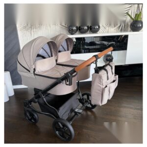 Cappu Blush Twin Pram Pushchair – ADBOR Duo Lux Travel System
