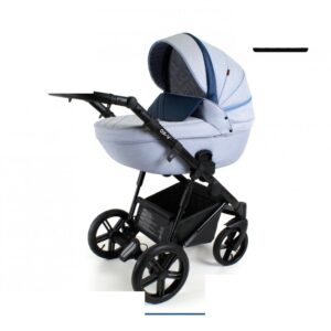 Alternative view of Denim Blue 2 in 1 Pram Pushchair – ADBOR OX-V Travel System