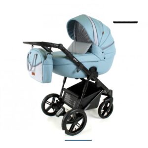 Sky Blue 2 in 1 Pram Pushchair – ADBOR OX-V Travel System