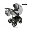 Charcoal Grey 2 in 1 Pram Pushchair – ADBOR OX-V Travel System