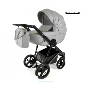 Light Grey 2 in 1 Pram Pushchair – ADBOR OX-V Travel System