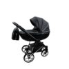 Black & White 3 in 1 Pram Pushchair – ADBOR OXV-3D Travel System