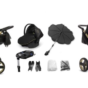 Alternative view of Gold Magic Pram Pushchair 2 in 1 – BabyActive Mommy Travel System