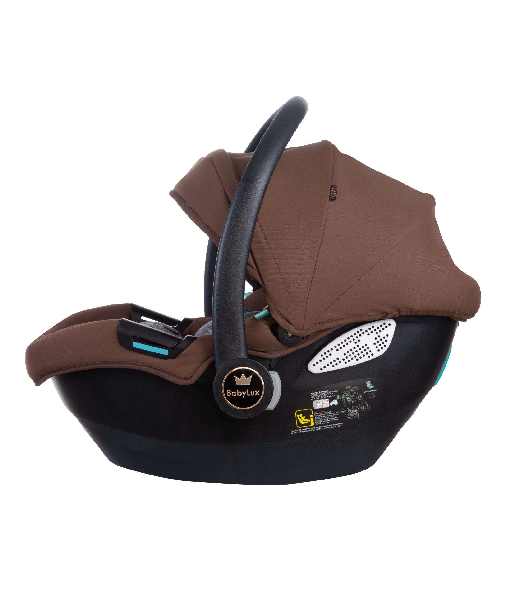 Brownie 3 in 1 Pushchair – BabyLux Castor Travel System - Εικόνα 5