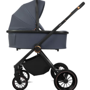 Visione alternativa di Grey 3 in 1 Pushchair – BabyLux Castor Travel System