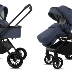 Grey 3 in 1 Pushchair – BabyLux Castor Travel System