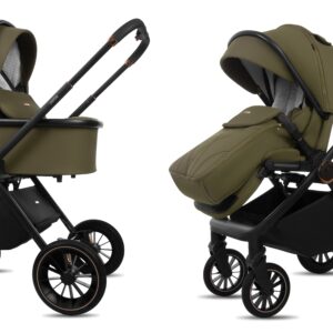 Olive 3 in 1 Pushchair – BabyLux Castor Travel System