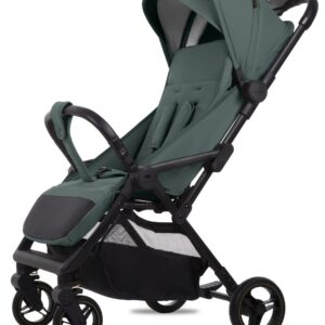 Vista alternativa de Bottle Green 2 in 1 Pushchair – BabyLux Giau Travel System