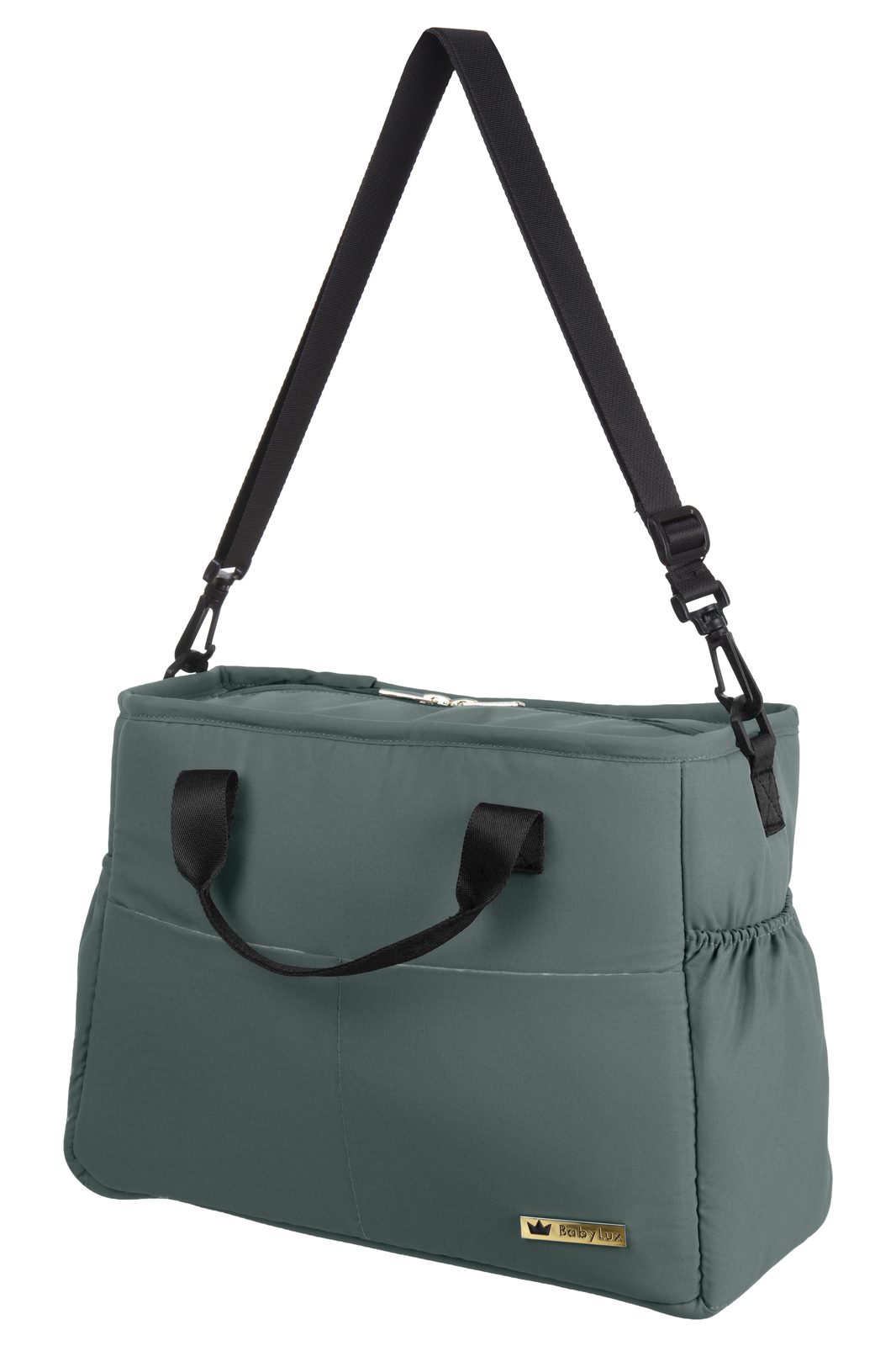 Bottle Green 2 in 1 Pushchair – BabyLux Giau Travel System - Image 4