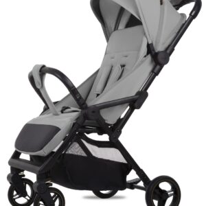 Visione alternativa di Grey 2 in 1 Pushchair – BabyLux Giau Travel System