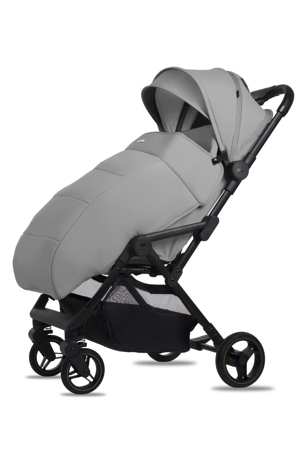 Grey 2 in 1 Pushchair – BabyLux Giau Travel System - Image 3