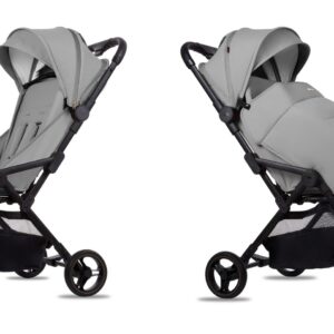 Grey 2 in 1 Pushchair – BabyLux Giau Travel System
