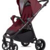 Burgundy 2 in 1 Pushchair – BabyLux Rolle Travel System