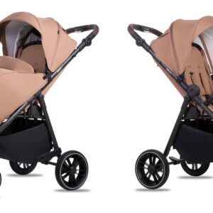 Alternative view of Latte 2 in 1 Pushchair – BabyLux Rolle Travel System