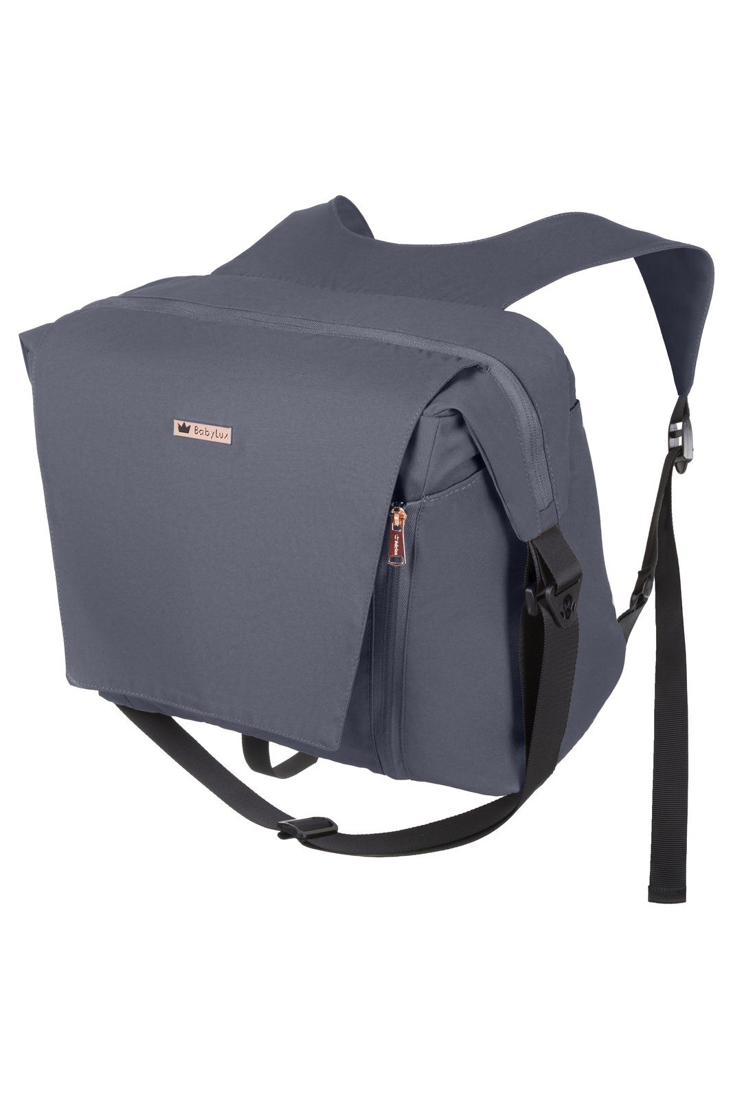 Grey 2 in 1 Pushchair – BabyLux Rombo Travel System - immagine 5