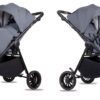 Grey 2 in 1 Pushchair – BabyLux Rombo Travel System