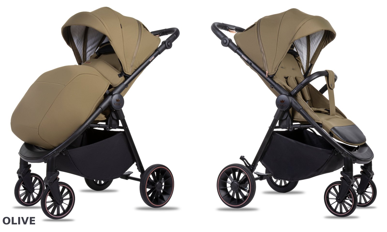 Olive 2 in 1 Pushchair – BabyLux Rombo Travel System