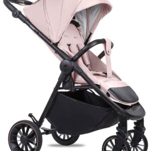 Alternatieve kijk op Pink 2 in 1 Pushchair – BabyLux Rombo Travel System