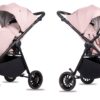Pink 2 in 1 Pushchair – BabyLux Rombo Travel System