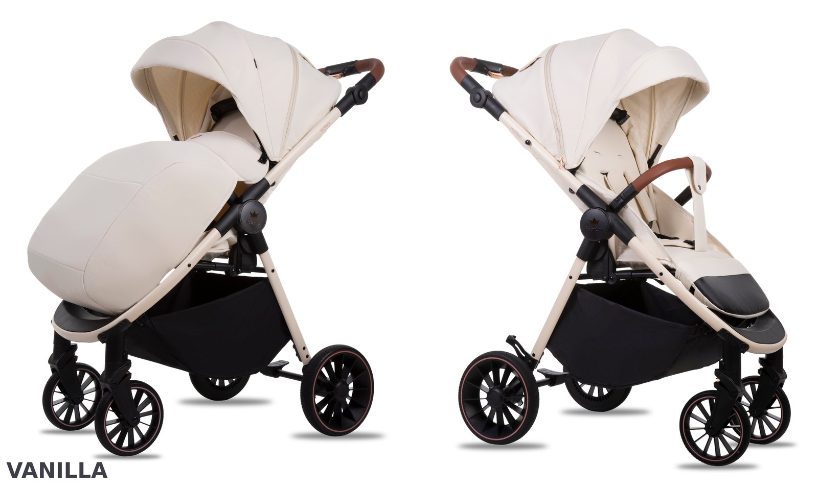 Vanilla 2 in 1 Pushchair – BabyLux Rombo Travel System