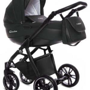 Μαύρο καρότσι 2 σε 1 – Σύστημα ταξιδιού BabyActive Giulia