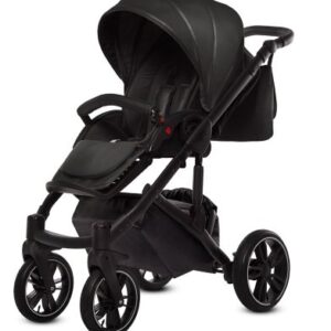 Εναλλακτική άποψη του Black Pram Pushchair 2 in 1 – BabyActive Giulia Travel System