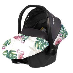Flamingo Pattern Pram Pushchair 2 in 1 – BabyActive Mommy Travel System