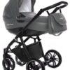 Šedý kočárek 2 v 1 – cestovní systém BabyActive Giulia