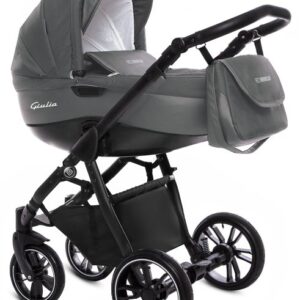 Grey Pram Pushchair 2 in 1 – BabyActive Giulia Travel System