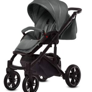 Alternative view of Grey Pram Pushchair 2 in 1 – BabyActive Giulia Travel System