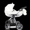Kočárek Silver Trim 2 v 1 – BabyActive Mommy Glossy White Travel System