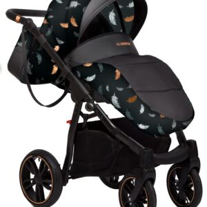 Alternative view of Special Rose Gold Air Pram Pushchair 2 in 1 – BabyActive Mommy Travel System