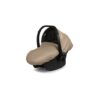 Beige Pram Pushchair 4 in 1 – BabyActive Giulia Travel System with Car Seat & Isofix Base